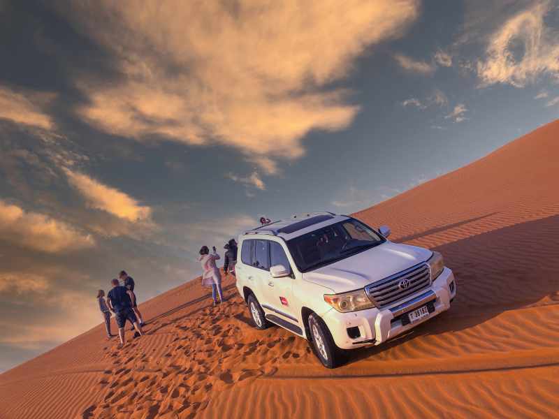 Private desert safari experience